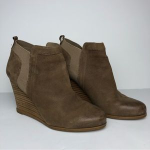 Crown Vintage Carly Wedge Booties